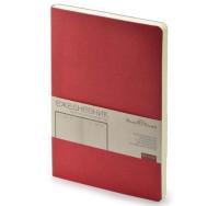 Альт Ежедневник недатированный Megapolis, А5, 136 листов, красный