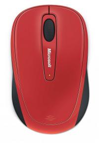 Microsoft Wireless Mobile Mouse 3500 Red
