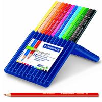 Staedtler Набор цветных карандашей "Ergosoft", треугольные, 12 цветов