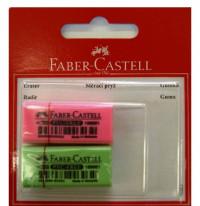 Faber-Castell Ластики флуоресцентные, 2 штуки