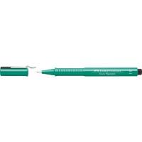 Faber-Castell Ручка капиллярная "Ecco Pigment", 0,1 мм, зеленые чернила