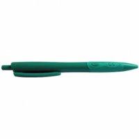 Index Ручка шариковая автоматическая "Vinson", непрозрачный корпус, масляные чернила, 0,7 мм, зеленая