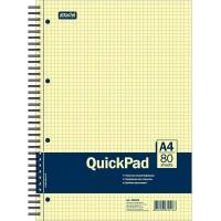 Attache Selection Бизнес-тетрадь "QuickPad", А4, 80 листов, клетка, желтая