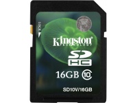 Kingston SDHC флэш-карта 16 ГБ (SD10V/16GB)