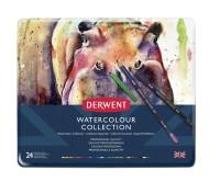 Derwent Набор карандашей "Watercolour Collection", 24 предмета