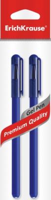 ErichKrause Ручки гелевые "G-SOFT", 0,38 мм, 2 штуки, синие