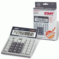Staff Калькулятор настольный "STF-3312", 12 разрядов