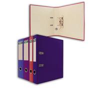 Index Папка-регистратор, фиолетовая, 80 мм