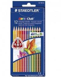 Staedtler Набор цветных карандашей "Noris Club", треугольные, 12 цветов