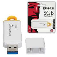 Kingston Флэш-диск, 8GB, DataTraveler G4, USB 3.0