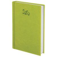 BRAUBERG Ежедневник датированный на 2020 год &quot;Rainbow&quot;, А6, 168 листов, цвет обложки зеленый
