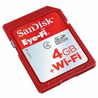 Sandisk SDHC 4Gb Class 4 Eye-Fi  Wi-Fi