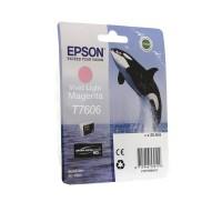 Epson Картридж струйный "T760 (C13T76064010)", светло-пурпурный, оригинальный