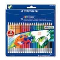 Staedtler Набор цветных карандашей "Noris Club", с ластиком, 24 цвета