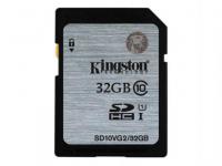 Kingston Карта памяти SDHC 32GB Class 10 UHS-1 SD10VG2/32GB