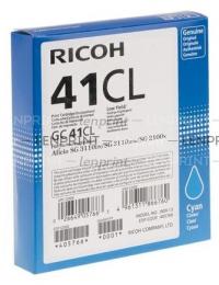 Ricoh GC 41CL картридж голубой, гелевый