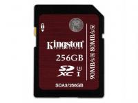Kingston Карта памяти SDXC 256GB Class 10 SDA3/256GB