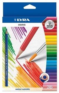 LYRA Цветные карандаши "Osiris Aquarell", 36 цветов