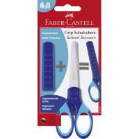 Faber-Castell Ножницы "Grip" с чехлом, синие