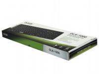 Delux Клавиатура K1000 Ultra-Slim черный USB