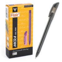 Flair Ручка гелевая "Micra Gel", черная
