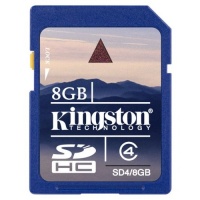 Kingston SDHC Class 4 8Gb