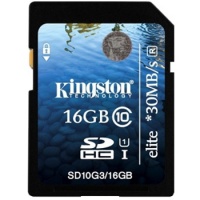 Kingston SecureDigital 16Gb  Class10, UHS Class 1 (SD10G3/16GB)