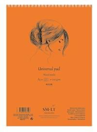 Smiltainis Альбом на спирали для различных техник &quot;Universal pad&quot;, А4, 40 л