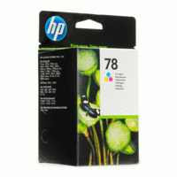 HP Картридж струйный "HP", (C6578AE) Deskjet 920/990/1220, №78, цветной, оригинальный