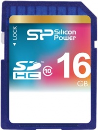 Silicon Power SDHC 16Гб class 10