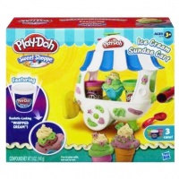 Hasbro Игровой набор Play-Doh Вагончик мороженого