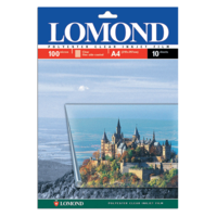 LOMOND Пленка для цветных струйных принтеров "Lomond", 10 штук, А4, 100 мкм
