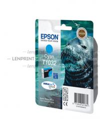 Epson T1032 картридж голубой XL