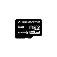 Silicon Power microSDHC 8GB SP008GBSTH004V10-SP