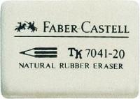 Faber-Castell Ластик "7041", белый, 36x26x8 мм