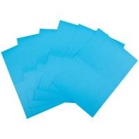 LOMOND Бумага самоклеящаяся "Lomond", А4, голубая, 80 г/м2, 2 сегмента, 1 лист