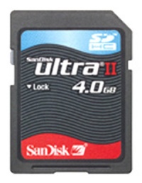 Sandisk SDHC 4Gb Class 4 Ultra II