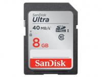 Sandisk Карта памяти SDHC 8GB Class 10 Ultra UHS-I SDSDUN-008G-G46