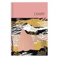 Феникс + Ежедневник недатированный "Diary. Афро принт", 80 листов