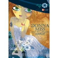 Канц-Эксмо Книга для записей "Девушка в белом (Donna miss)&quo...