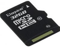 Kingston Micro SDHC Class4 с адаптером SD 32GB