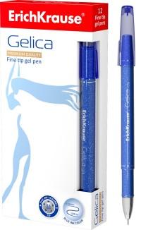 ErichKrause Ручка гелевая "Gelica", 0,5 мм, синяя