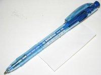 STABILO Ручка автоматическая "Liner 308 F New", чернила синие