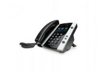 Polycom Телефон IP VVX 500 для конференций черный 2200-44500-114