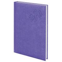 BRAUBERG Ежедневник датированный на 2020 год &quot;Rainbow Croc&quot;, А5, 168 листов, цвет обложки фиолетовый