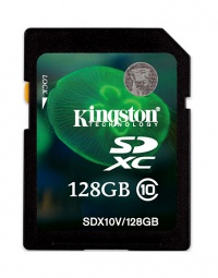 Kingston SecureDigital 128Gb  Class10 (SDX10V/128GB)