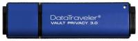 Kingston Флешка USB 16Gb DataTraveler Vault with Privacy DTVP30/16GB синий