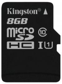 Kingston Карта памяти Micro SDHC 8GB Class 10 SDC10G2/8GBSP