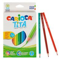 Carioca Набор цветных пластиковых карандашей "Tita", 36 цветов