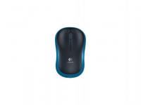 Logitech Мышь M185 dark blue wireless USB (910-002239)